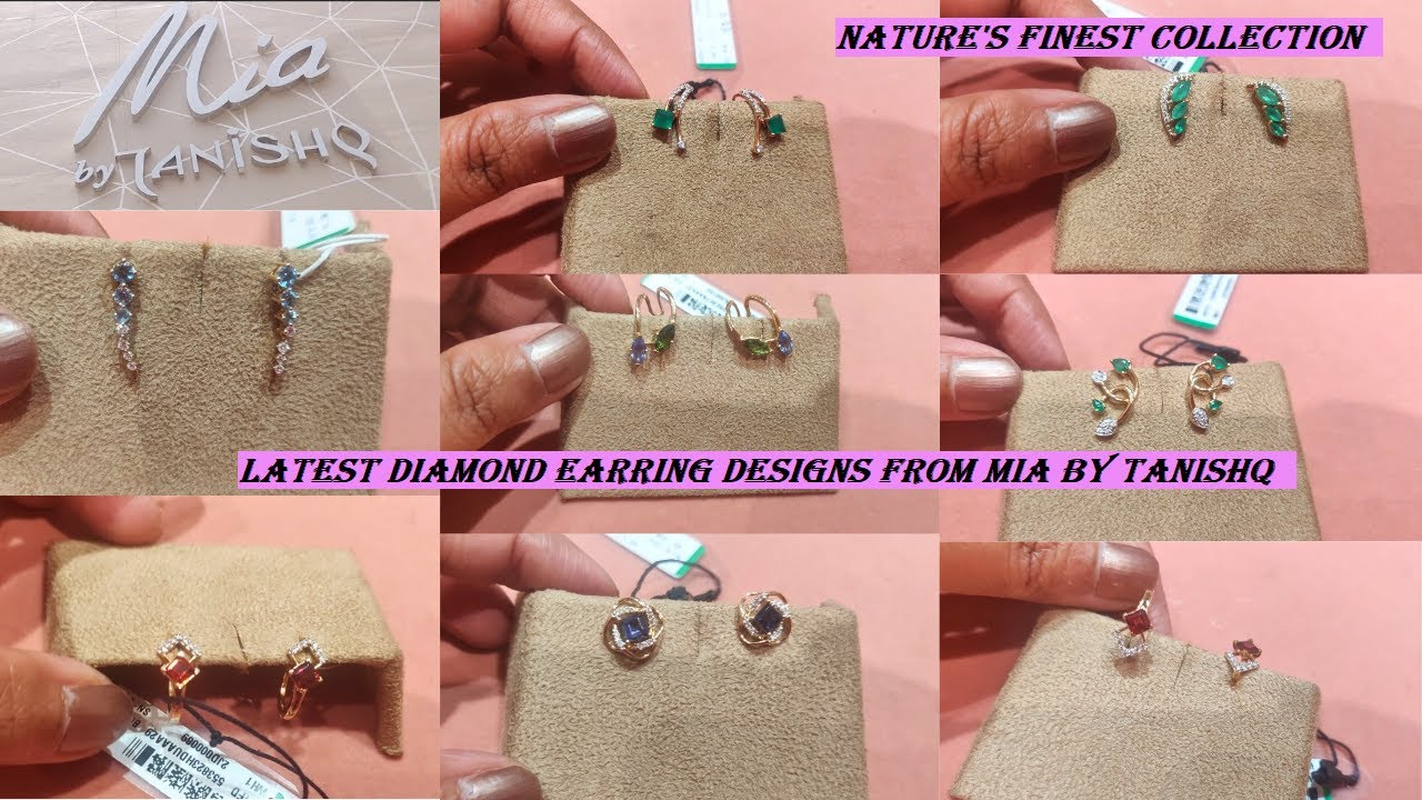 Buy Mia By Tanishq 14KT Yellow Gold Diamond Stud Earrings - Earrings Diamond  for Women 8894061 | Myntra